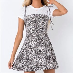 Cliff leopard mini dress from princess polly